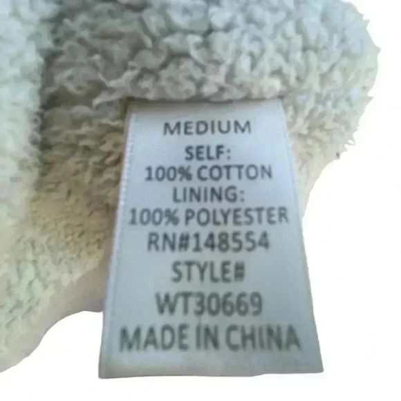 Unpublished women’s asymmetric fur fully lined navy green front pockets sz M - Picture 8 of 9